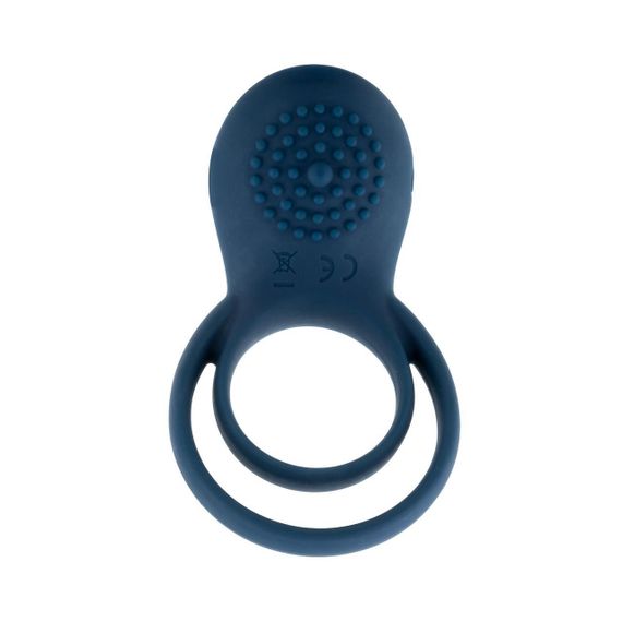Ерекційне кільце Boners Vibrating Double Cock Ring Sex Aura | Зображення 2