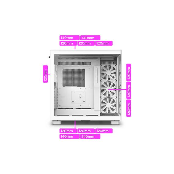 Корпус NZXT H9 Elite Edition White (CM-H91EW-01) | Зображення 7