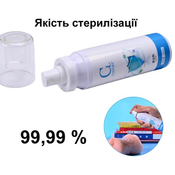 Антибактеріальний спрей COKELIFE  для інтимних іграшок 100 мл. | Зображення 5