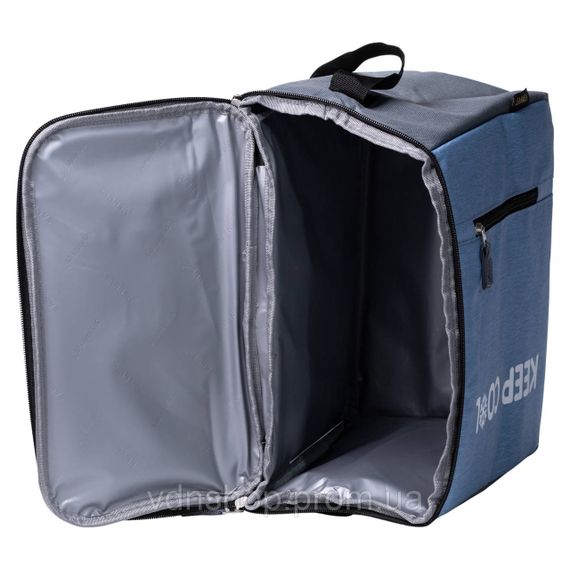 Термосумка холодильник 16 (л) для їжі, напоїв, пива холодильна сумка для риболовлі та пікніка Блакитний HP-14-17 | Зображення 2