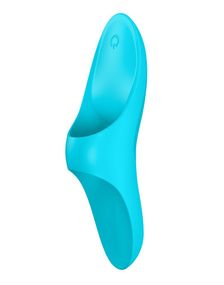 Вібратор на палець Satisfyer Teaser Light Blue