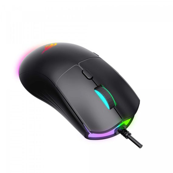 Ігрова миша HAVIT HV-MS1030, 6 кнопок, 3600 DPI, RGB-підсвічування, USB, чорна | Зображення 4