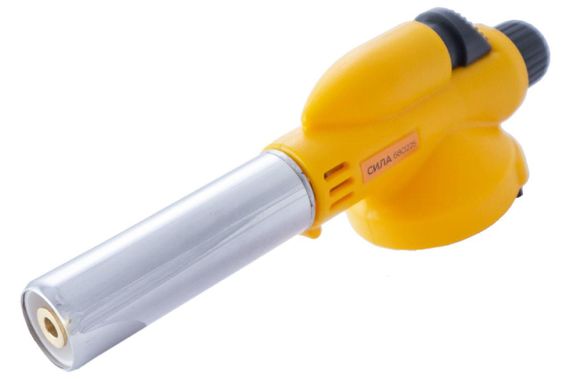 Горелка газовая с пьезоподжигом 19х160мм СИЛА | Зображення 1