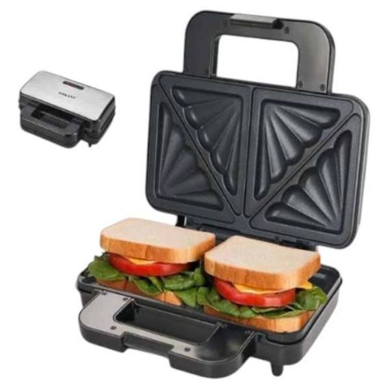 Сэндвичница прижимная с антипригарным покрытием 1000 Вт Sokany SK-08001