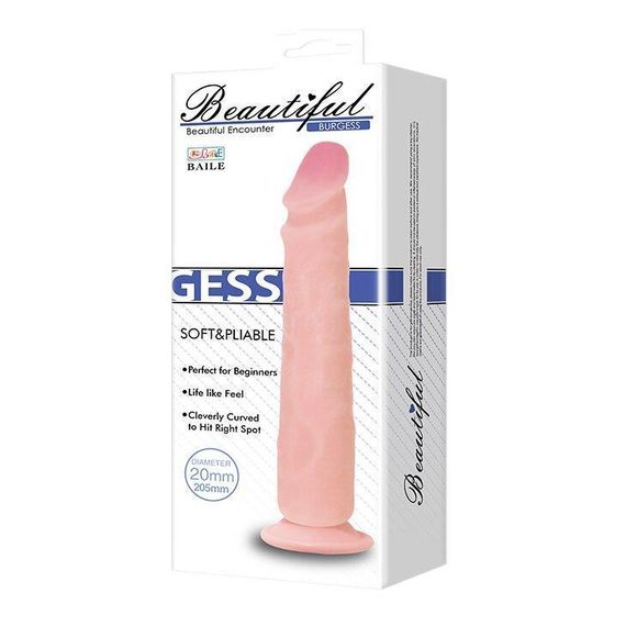 Фаллоимитатор Baile Beautiful Burgess, BW-007018GC Sex Aura | Зображення 7