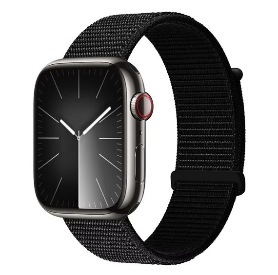Нейлоновий ремінець Primo для Apple Watch 42mm / 44mm / 45mm / 46mm - Black | Зображення 3