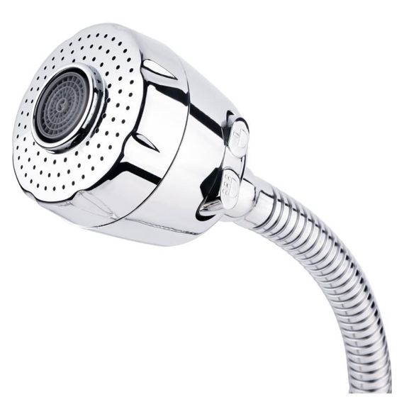 Змішувач для кухні Lidz Lamb 274F двохвентильний з гнучким виливом LDLAM274FCRM35074 Chrome | Зображення 4