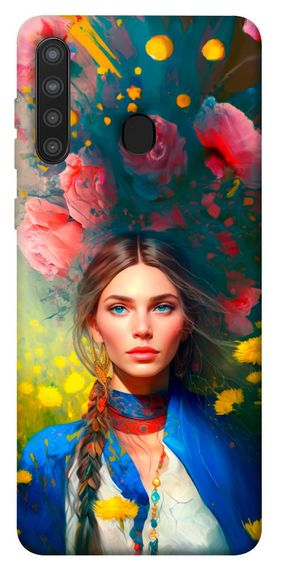 Чохол IBANAN Lady style 2 для Samsung Galaxy A21