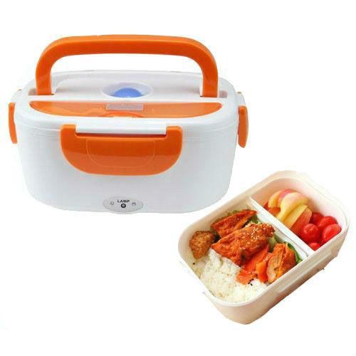 Ланч бокс электрический с подогревом Lunch Heater 220 V Pro. BQ-604 Цвет: оранжевый | Зображення 7