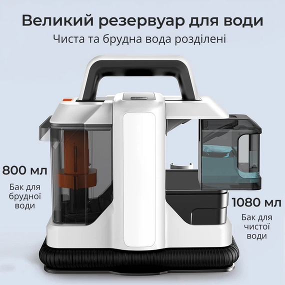 Універсальний миючий пилосос DOCTOR-101  для чищення для килимів, текстилю, меблів та автомобіля | Зображення 7