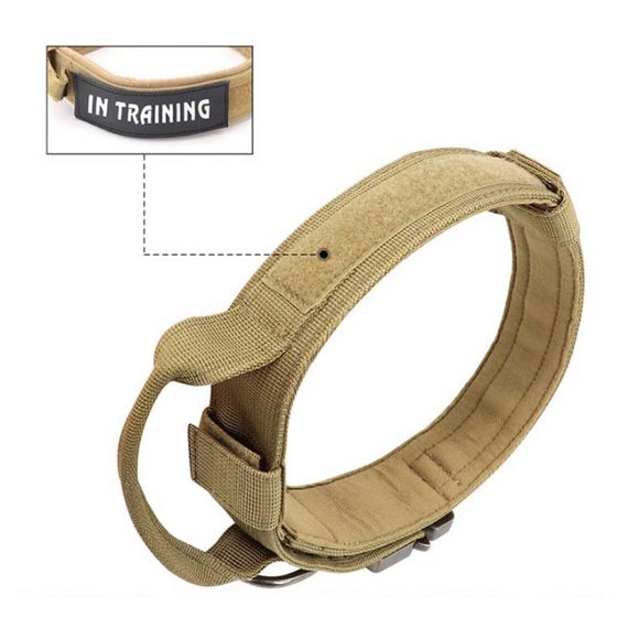 Тактичний нашийник Primo DOG для собак, розмір XL (53-63см) - Khaki | Зображення 3