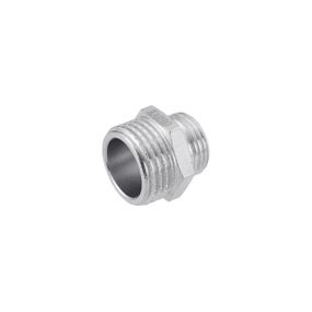 Ніпель перехідний Karro 1/2"х3/8" ЗЗ нікельований KR-3114