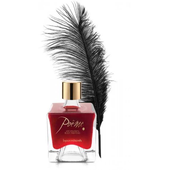 Їстівна фарба для тіла Bijoux Indiscrets Poеme - Wild Strawberry, 50 гр sexstyle