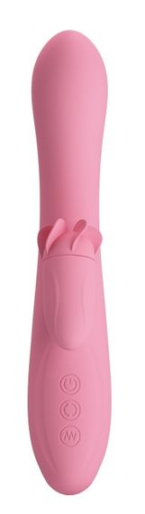 Вибратор с вращающимся стимулятором клитора Pretty Love - GINA 4 rotation 7 vibration, BW-067003-1 Sex Aura | Зображення 2