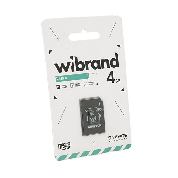 Карта памяти Wibrand microSDHC Class 4.4GB