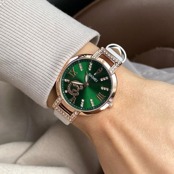 Жіночий годинник Skmei 1977WT White | Зображення 6