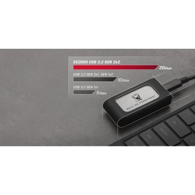 Накопитель SSD USB Type-C 4TB XS2000 Kingston (SXS2000/4000GA) | Зображення 7