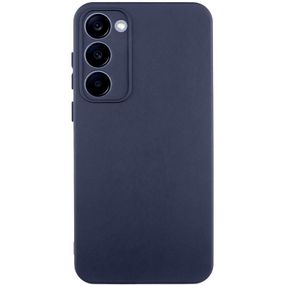 Чохол TPU GETMAN Liquid Silk Full Camera для Samsung Galaxy S23+ Синій / Midnight Blue