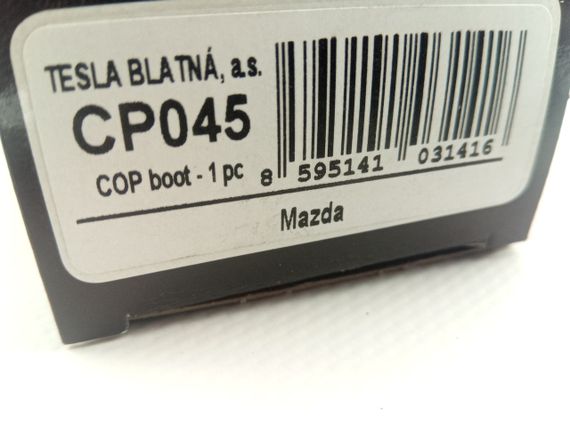 Наконечник свічковий MAZDA 323, TESLA (CP045) | Зображення 1
