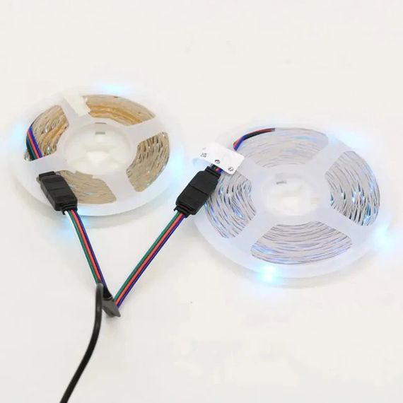 Світлодіодна LED стрічка Bluetooth 2х12,5м USB + пульт SMD 5050 XPRO (234571779_369)