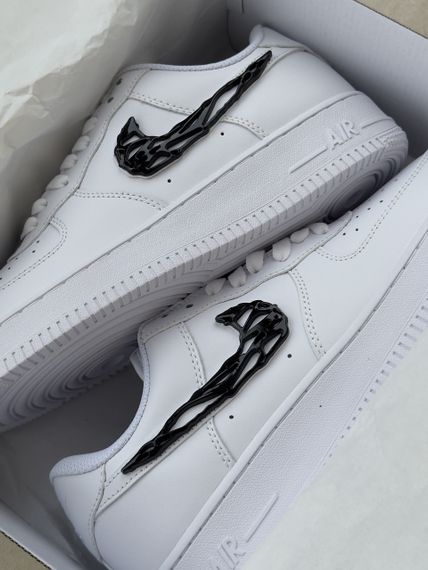 Кросівки білі Air Force 1 Low ‘Molten Metal Silver / аір форс весна / літо / осінь nkaf12 | Зображення 1