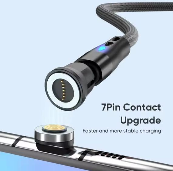 7-контактний магнітний конектор Micro USB для швидкого заряджання та передавання даних | Зображення 4