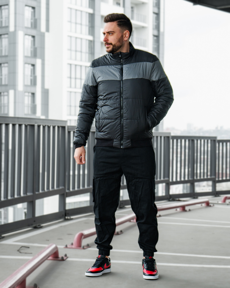 Куртка Ліон чорно-антрацит S | Зображення 2