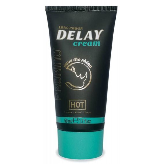 Крем пролонгатор для мужчин HOT Prorino Delay Cream, 50 мл Sex Aura | Зображення 1