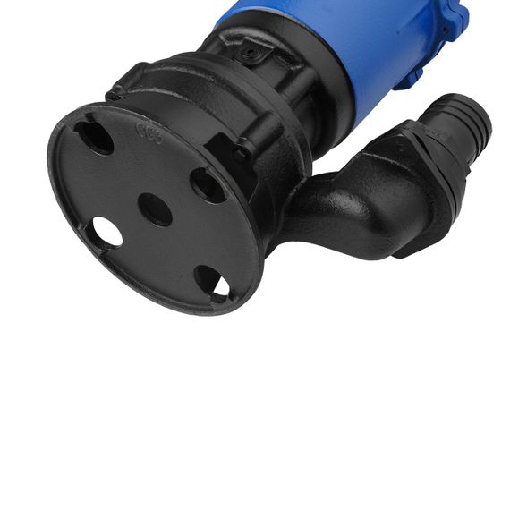 Насос фекальний Agua WQD 10-10-1.1 кВт Нmax 10 м Qmax 10 куб.м Р 1100 Вт корпус чавун | Зображення 3