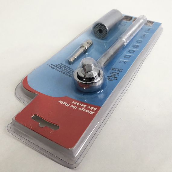 Тріскачка з універсальної головкою Instantly Grips any Shape DR-146 7-19 мм | Зображення 3