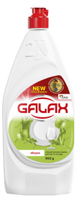 Концентрована рідина для миття посуду Galax «Яблуко» 950 мл.