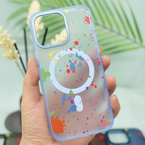 Чохол TPU+PC Flush with MagSafe для Apple iPhone 14 (6.1") Lazure | Зображення 3