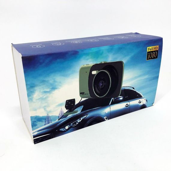 Автомобільний відеореєстратор X600 LCD 4 Angel Lens камери 1080P Full HD TF | Зображення 7