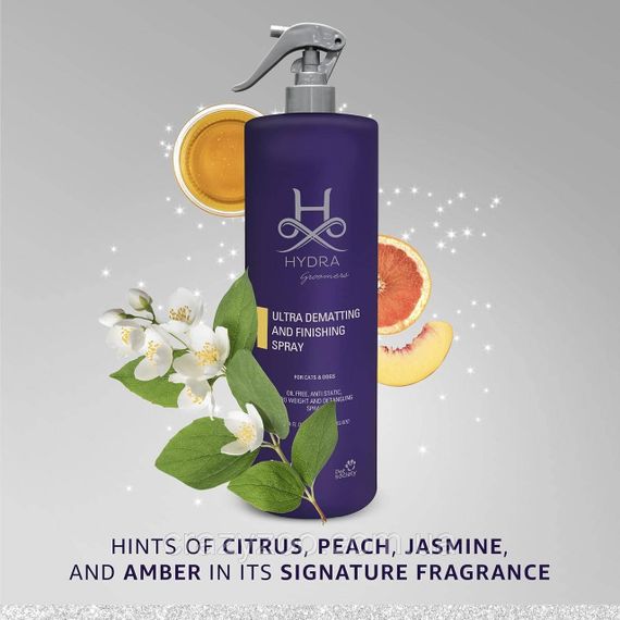 Спрей для розплутування ковтунів для собак та котів Hydra Ultra Dematting And Finishing Spray з розгладжуючим ефектом 500 мл | Зображення 2