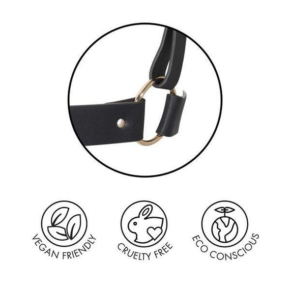 Наручники Bijoux Indiscrets MAZE — Wide Cuffs Black | Зображення 2