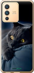 Чохол на Vivo V23 Димчастий кіт "825u-2642-2448"