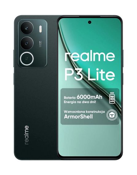 Смартфон realme P3 Lite 4/128GB Green EU