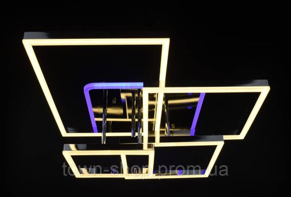 Люстра потолочная LED с пультом A9040/4-RGB-ch Хром 17х56х71 см. | Зображення 8