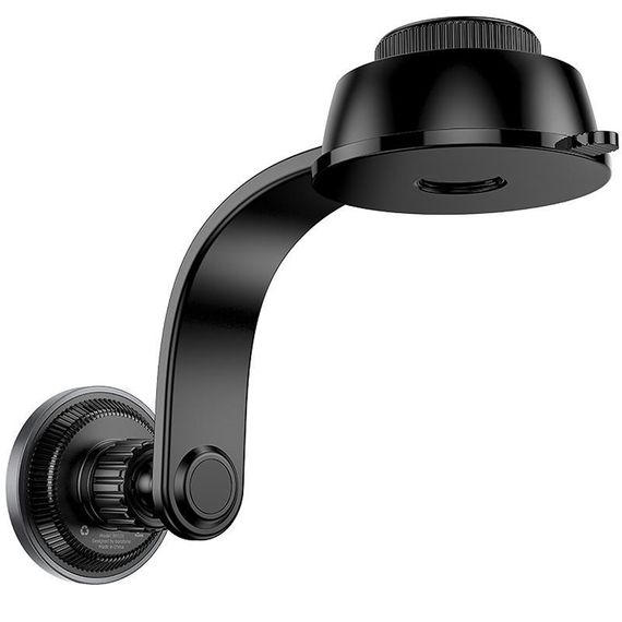Автотримач Borofone BH123 Profit magnetic (center console) Black / Metal gray | Зображення 3
