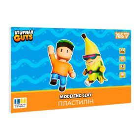 Пластилин YES Stumble Guys 540711 24 цвета