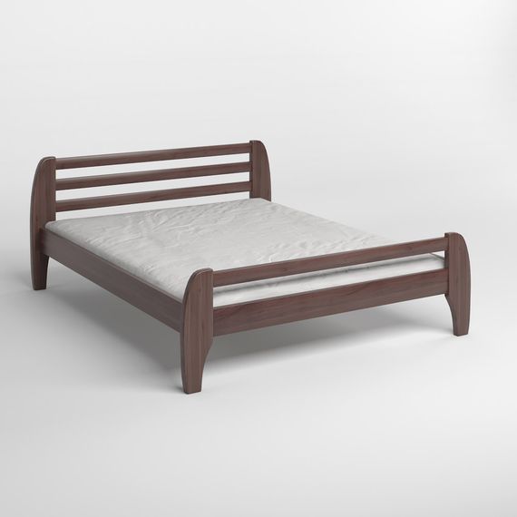 Двоспальне ліжко Mebigrand Мілан Горіх темний 140х190 см (MBG-1883) | Зображення 1