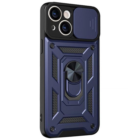 Чохол Ummi Camshield Serge Ring для Apple iPhone 13 (6.1") Синій / Navy | Зображення 1
