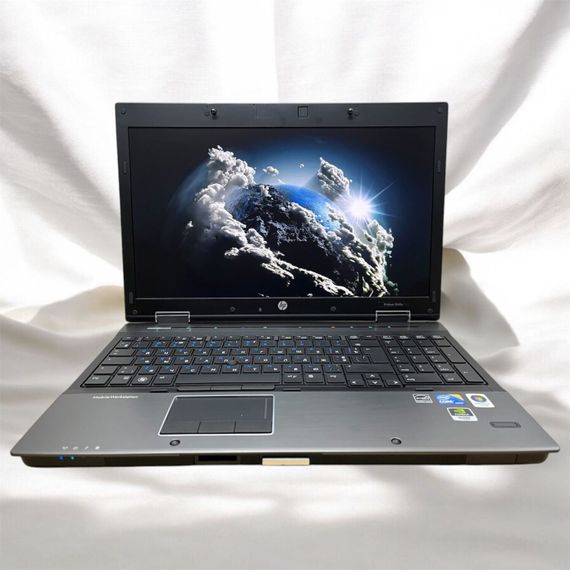 Ноутбук HP EliteBook 8540w / 15.6" (1600x900) TN / Intel Core i5-520M (2 (4) ядра по 2.4 - 2.93 GHz) / 8 GB DDR3 / 256 GB SSD / nVidia Quadro FX 880M, 1 GB DDR3, 128-bit / Без АКБ б/в | Зображення 1