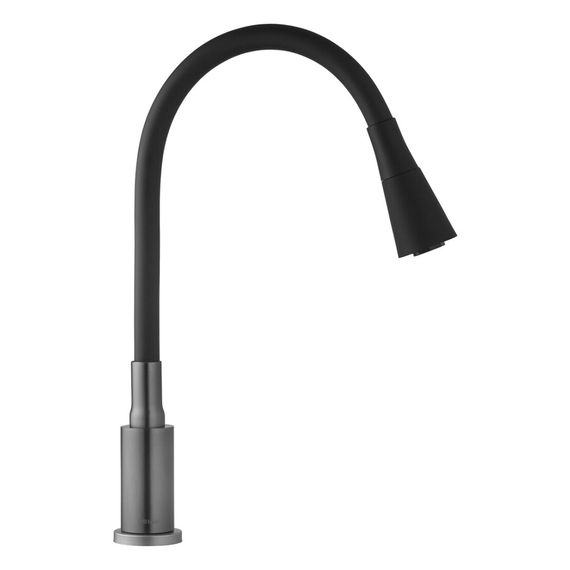 Змішувач для кухні Kroner KRP Edelstahl Klassisch - PVD031BLK (CV035373) | Зображення 5