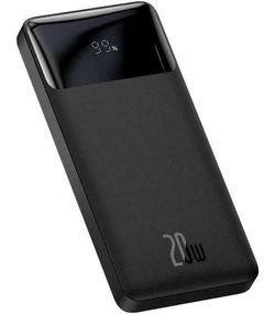 Повербанк Baseus Bipow Digital Display Black портативний зарядний пристрій для телефону 10000 mAh 20W Чорний
