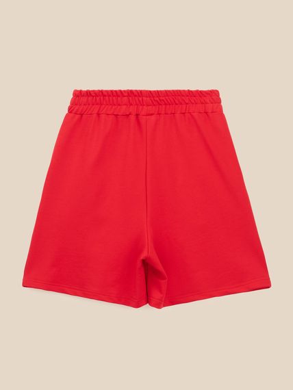 Шорти трикотажні однотонні жіночі LAWA WBC02406 2XL Червоний shop (2000999599880) | Зображення 2
