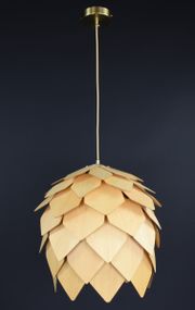 Люстра підвісна на 1 лампочку 27757 Латунь 45-180х40х40 см.