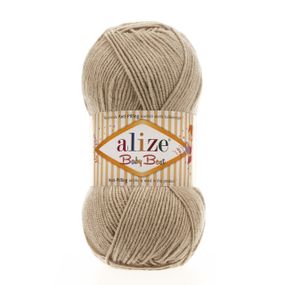 Пряжа Alize Baby Best No 256 (Алізе Бебі Бест) – 10% Бамбук, 90% Антипілінг Акрил, 100г/240м