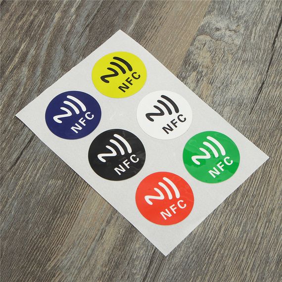 NFC метки NTAG 213 наклейки 6 штук | Зображення 3