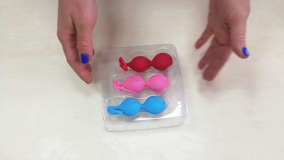 Вагінальні кульки Satisfyer Power Balls (3 пари), діаметр 3,4см, маса 60-76-92г, з кулькою всередині Sex Aura | Зображення 3